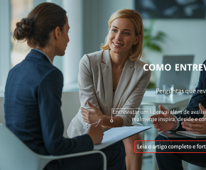 Como entrevistar um líder?