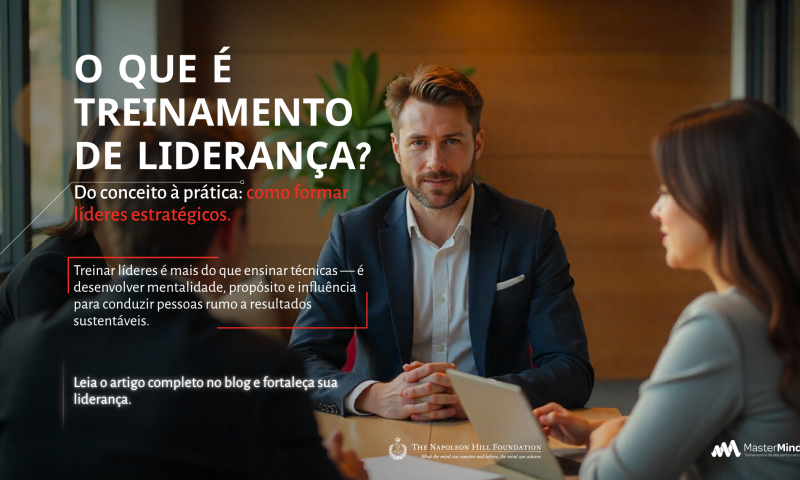 O que é treinamento de lideranças? 