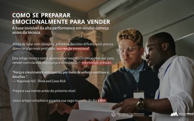 Como se preparar emocionalmente para vender 