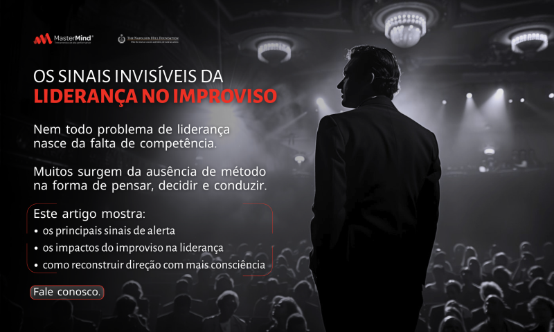 Liderar no improviso: 5 sinais de alerta 