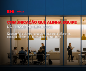 Comunicação que alinha equipe não nasce no improviso 